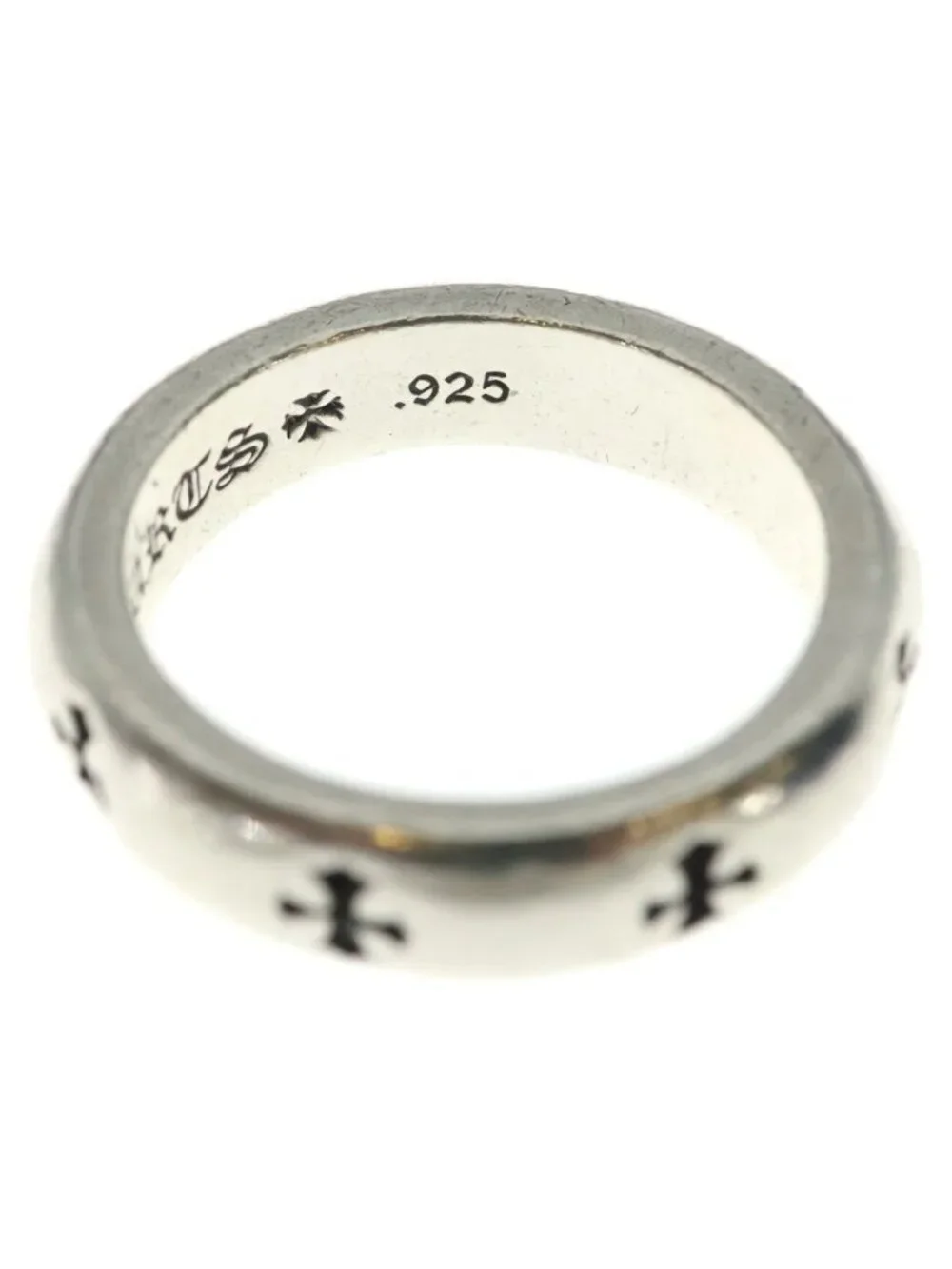 Chrome Hearts Negative CH Plus Ring Silver
